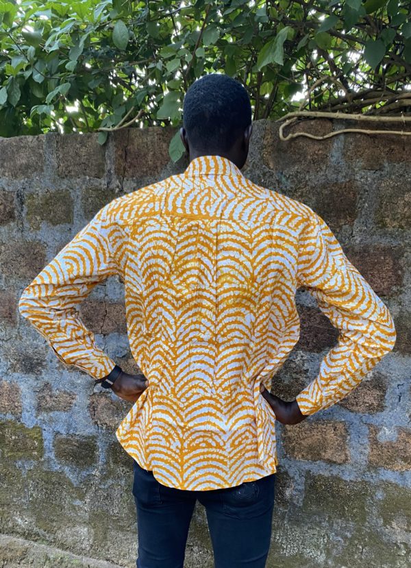 La chemise kendély jaune – Image 2