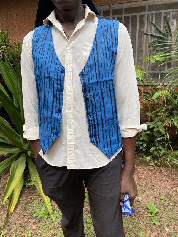 Le gilet sans manche motti bleu – Image 4