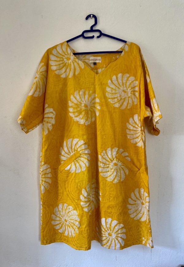 La robe tunique jaune ventilo – Image 6