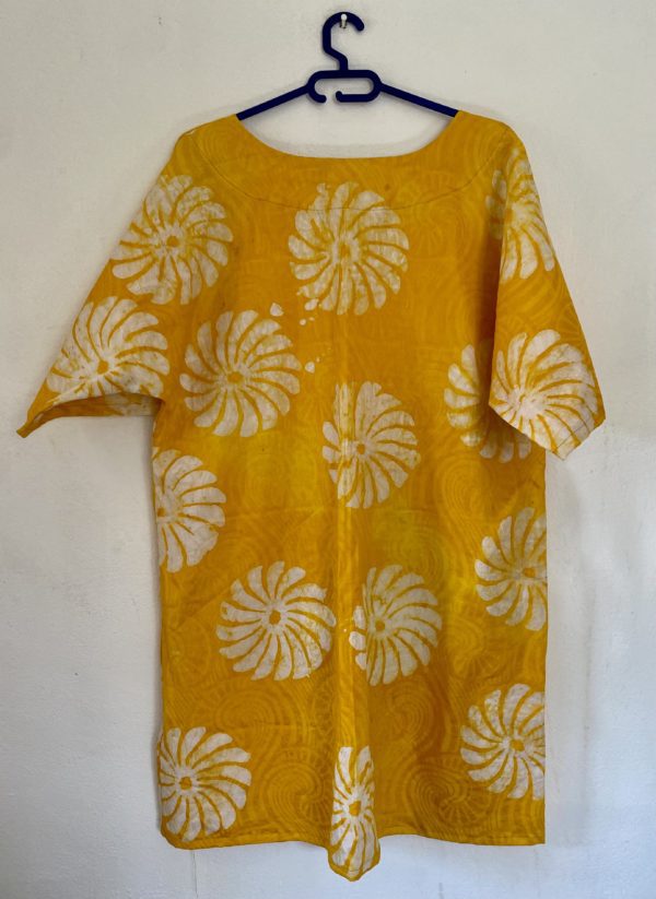 La robe tunique jaune ventilo – Image 5