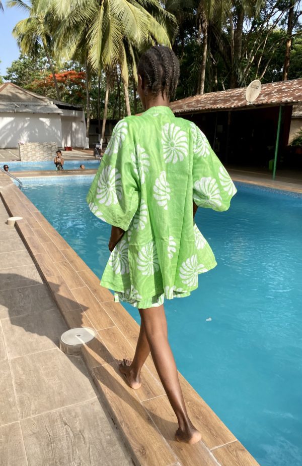Le Kimono vert ventilo et son short – Image 2