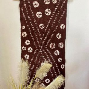 Panneau mural marron