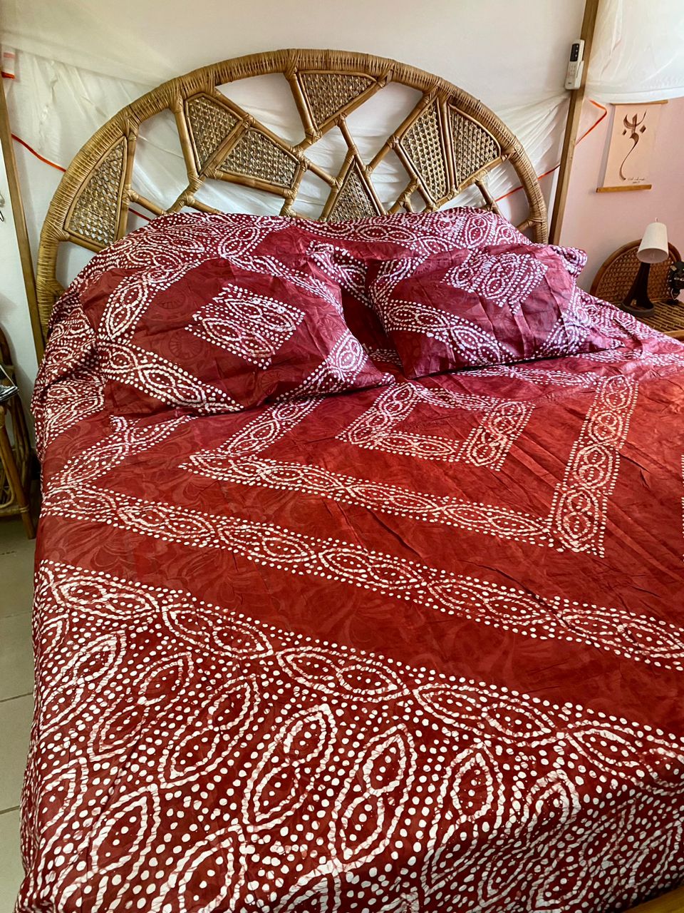 Le drap diamant rouge